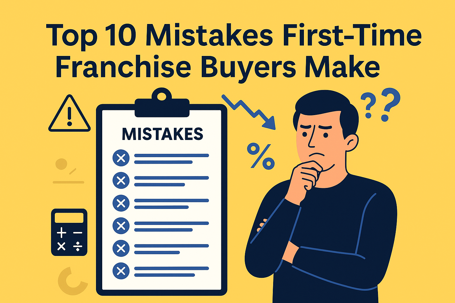Top 10 Mistakes First-Time Franchise Buyers Make